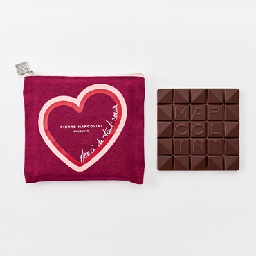 【期間限定】タブレット プラリネ ノワ ドゥ ペカン（ミニポーチ付き）